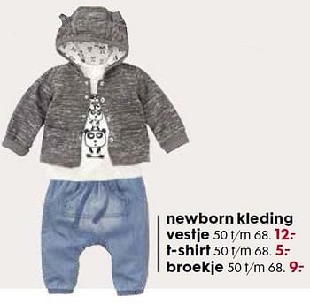 Aanbiedingen Newborn kleding vestje - Huismerk - Hema - Geldig van 13/03/2016 tot 10/04/2016 bij Hema