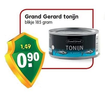 Aanbiedingen Grand gerard tonijn - Grand Gérard - Geldig van 27/03/2016 tot 02/04/2016 bij Em-té