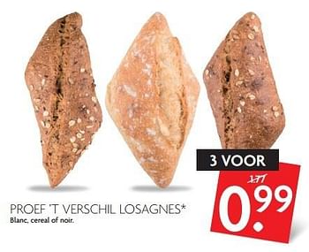 Aanbiedingen Proef `t verschil losagnes - Huismerk - Deka Markt - Geldig van 27/03/2016 tot 02/04/2016 bij Deka Markt