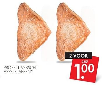 Aanbiedingen Proef `t verschil appelflappen - Huismerk - Deka Markt - Geldig van 27/03/2016 tot 02/04/2016 bij Deka Markt