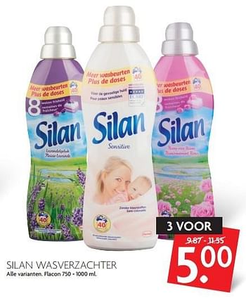 Aanbiedingen Silan wasverzachter - Silan - Geldig van 27/03/2016 tot 02/04/2016 bij Deka Markt
