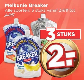 Aanbiedingen Melkunie breaker - Melkunie - Geldig van 27/03/2016 tot 02/04/2016 bij Vomar