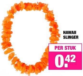 Aanbiedingen Hawaii slinger - Huismerk - Big Bazar - Geldig van 11/04/2016 tot 24/04/2016 bij Big Bazar