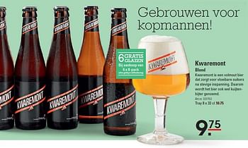 Aanbiedingen Kwaremont blond - Kwaremont - Geldig van 30/03/2016 tot 18/04/2016 bij Sligro