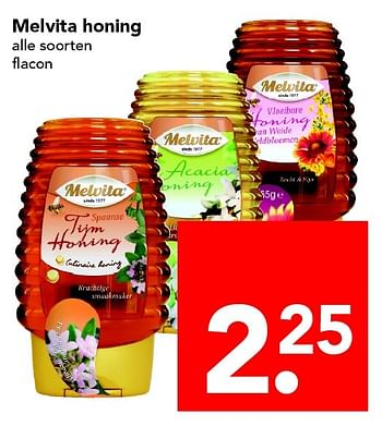 Aanbiedingen Melvita honing - Melvita - Geldig van 17/04/2016 tot 23/04/2016 bij Deen Supermarkten