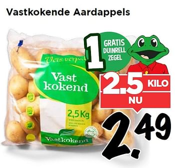 Aanbiedingen Vastkokende aardappels - Huismerk Vomar - Geldig van 17/04/2016 tot 23/04/2016 bij Vomar