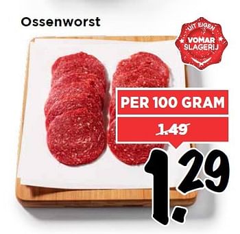 Aanbiedingen Salami of cervelaatworst - Huismerk Vomar - Geldig van 17/04/2016 tot 23/04/2016 bij Vomar