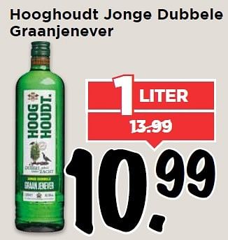 Aanbiedingen Hooghoudt jonge dubbele graanjenever - Hooghoudt - Geldig van 17/04/2016 tot 23/04/2016 bij Vomar