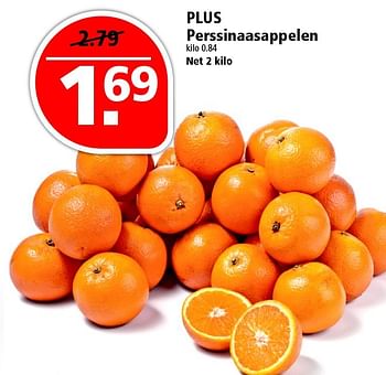 Aanbiedingen Plus perssinaasappelen - Huismerk - Plus - Geldig van 17/04/2016 tot 23/04/2016 bij Plus