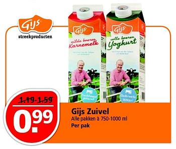 Aanbiedingen Gijs zuivel - Gijs - Geldig van 17/04/2016 tot 23/04/2016 bij Plus