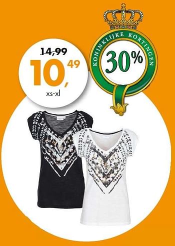 Aanbiedingen Blouse - Huismerk - Bristol - Geldig van 15/04/2016 tot 24/04/2016 bij Bristol