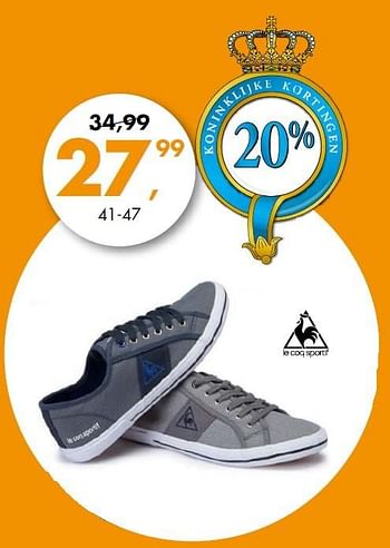 Aanbiedingen Schoenen - Le coq sportif - Geldig van 15/04/2016 tot 24/04/2016 bij Bristol