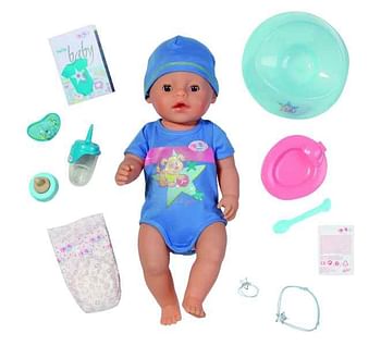 Aanbiedingen Baby Born interactieve pop (jongen) - Zapf creation - Geldig van 22/10/2016 tot 07/12/2016 bij ToyChamp
