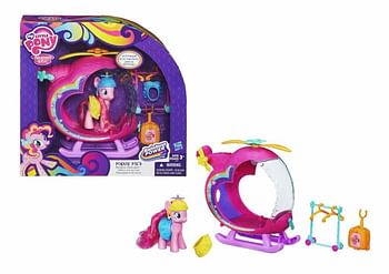 Aanbiedingen Regenboog Helikopter met Pinkie Pie - My Little Pony - Geldig van 02/01/2017 tot 15/01/2017 bij ToyChamp