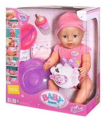 Aanbiedingen Baby Born interactieve pop (meisje) - Zapf creation - Geldig van 22/10/2016 tot 07/12/2016 bij ToyChamp