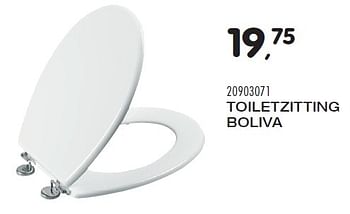 Aanbiedingen Toiletzitting boliva - Allibert - Geldig van 20/04/2016 tot 24/05/2016 bij Supra Bazar