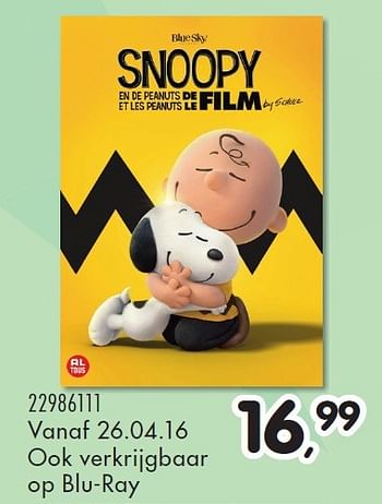 Aanbiedingen Snoopy de film - Huismerk - Supra Bazar - Geldig van 20/04/2016 tot 24/05/2016 bij Supra Bazar
