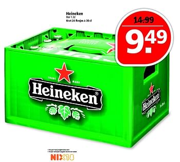 Aanbiedingen Heineken - Heineken - Geldig van 24/04/2016 tot 30/04/2016 bij Plus