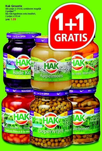 Aanbiedingen Hak groente - Hak - Geldig van 24/04/2016 tot 30/04/2016 bij Plus