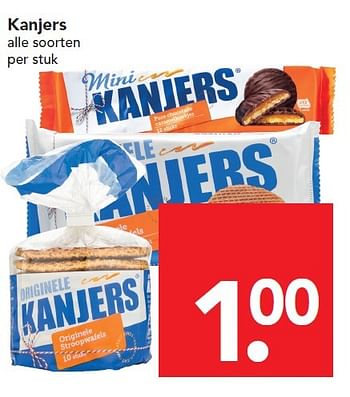 Aanbiedingen Kanjers - Kanjers - Geldig van 24/04/2016 tot 30/04/2016 bij Deen Supermarkten
