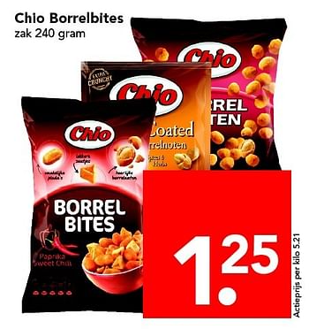 Aanbiedingen Chio borrelbites - Chio - Geldig van 24/04/2016 tot 30/04/2016 bij Deen Supermarkten