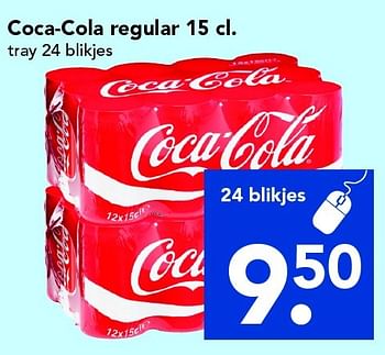 Aanbiedingen Coca cola regular - Coca Cola - Geldig van 24/04/2016 tot 30/04/2016 bij Deen Supermarkten