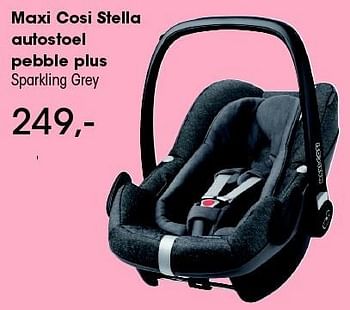 Aanbiedingen Maxi cosi stella autostoel pebble plus sparkling grey - Maxi-cosi - Geldig van 22/04/2016 tot 31/05/2016 bij Multi Bazar