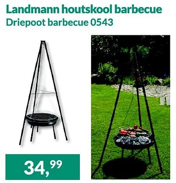 Aanbiedingen Landmann houtskool barbecue - Landmann - Geldig van 01/04/2016 tot 30/04/2016 bij Alternate