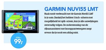 Aanbiedingen Garmin nuvi55 lmt - Garmin - Geldig van 01/04/2016 tot 30/04/2016 bij Coolblue