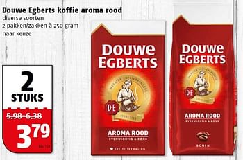 Aanbiedingen Douwe egberts koffie aroma rood - Douwe Egberts - Geldig van 25/04/2016 tot 01/05/2016 bij Poiesz