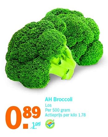 Aanbiedingen Ah broccoli - Huismerk - Albert Heijn - Geldig van 25/04/2016 tot 01/05/2016 bij Albert Heijn