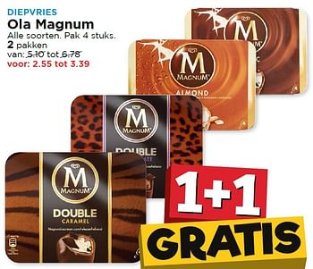 Aanbiedingen Ola magnum - Ola - Geldig van 25/04/2016 tot 01/05/2016 bij Vomar