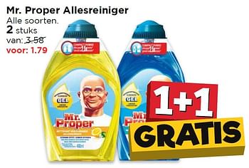 Aanbiedingen Mr. proper allesreiniger - Mr. Propre - Geldig van 25/04/2016 tot 01/05/2016 bij Vomar