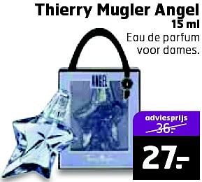 Aanbiedingen Thierry mugler angel - Thierry Mugler - Geldig van 19/04/2016 tot 01/05/2016 bij Trekpleister