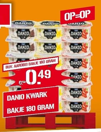 Aanbiedingen Danio kwark - Danio - Geldig van 25/04/2016 tot 01/05/2016 bij Coop