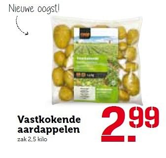 Aanbiedingen Vastkokende aardappelen - Huismerk - Coop - Geldig van 25/04/2016 tot 01/05/2016 bij Coop