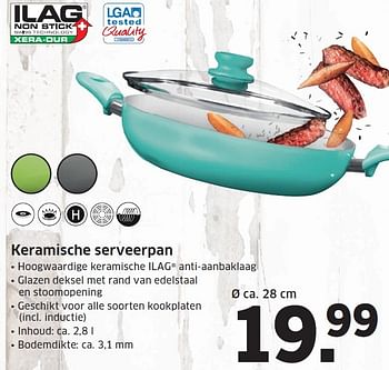 Aanbiedingen Keramische serveerpan - Huismerk - Lidl - Geldig van 25/04/2016 tot 01/05/2016 bij Lidl