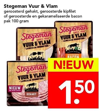 Aanbiedingen Stegeman vuur + vlam - Stegeman - Geldig van 01/05/2016 tot 07/05/2016 bij Deen Supermarkten