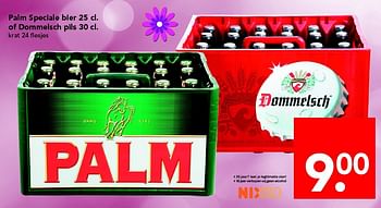 Aanbiedingen Palm speciale bier of dommelsch pils - Dommelsch - Geldig van 01/05/2016 tot 07/05/2016 bij Deen Supermarkten