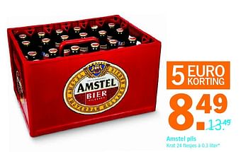 Aanbiedingen Amstel pils - Amstel - Geldig van 02/05/2016 tot 08/05/2016 bij Albert Heijn