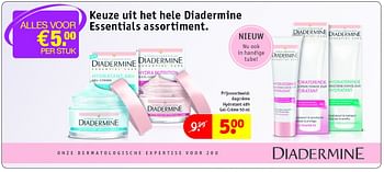 Aanbiedingen Dagcrème hydratant 48h gel-crème - Diadermine - Geldig van 26/04/2016 tot 08/05/2016 bij Kruidvat