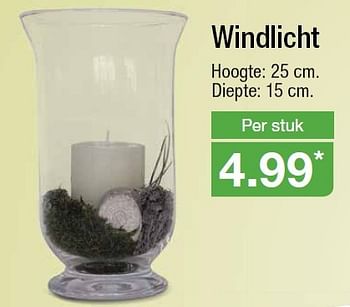 Aanbiedingen Windlicht - Huismerk - Aldi - Geldig van 04/05/2016 tot 10/05/2016 bij Aldi