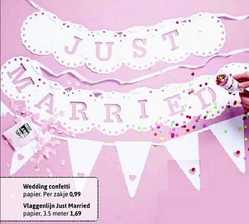 Aanbiedingen Wedding confetti - Huismerk - Xenos - Geldig van 30/04/2016 tot 13/05/2016 bij Xenos