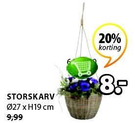 Aanbiedingen Storskarv - Huismerk - Jysk - Geldig van 02/05/2016 tot 14/05/2016 bij Jysk