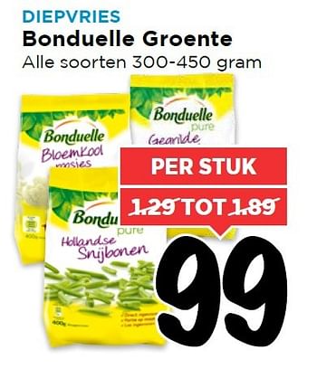 Aanbiedingen Bonduelle groente - Bonduelle - Geldig van 08/05/2016 tot 14/05/2016 bij Vomar