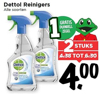 Aanbiedingen Dettol reinigers - Dettol - Geldig van 08/05/2016 tot 14/05/2016 bij Vomar