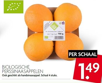 Aanbiedingen Biologische perssinaasappelen - Huismerk - Deka Markt - Geldig van 08/05/2016 tot 14/05/2016 bij Deka Markt