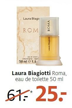 Aanbiedingen Laura biagiotti roma - Laura Biagiotti   - Geldig van 02/05/2016 tot 15/05/2016 bij Etos