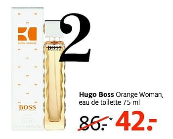 Aanbiedingen Hugo boss orange woman - Hugo Boss - Geldig van 02/05/2016 tot 15/05/2016 bij Etos