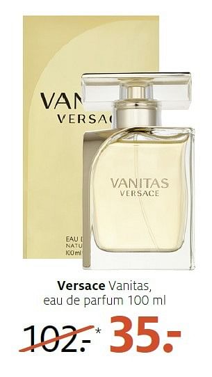 Aanbiedingen Versace vanitas - Versace - Geldig van 02/05/2016 tot 15/05/2016 bij Etos